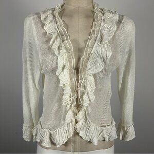 ❤️ Jane & John Bell Sleeve Ruffled Blouse XL